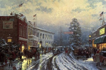 Christmas at the Courthouse TK Oil Paintings